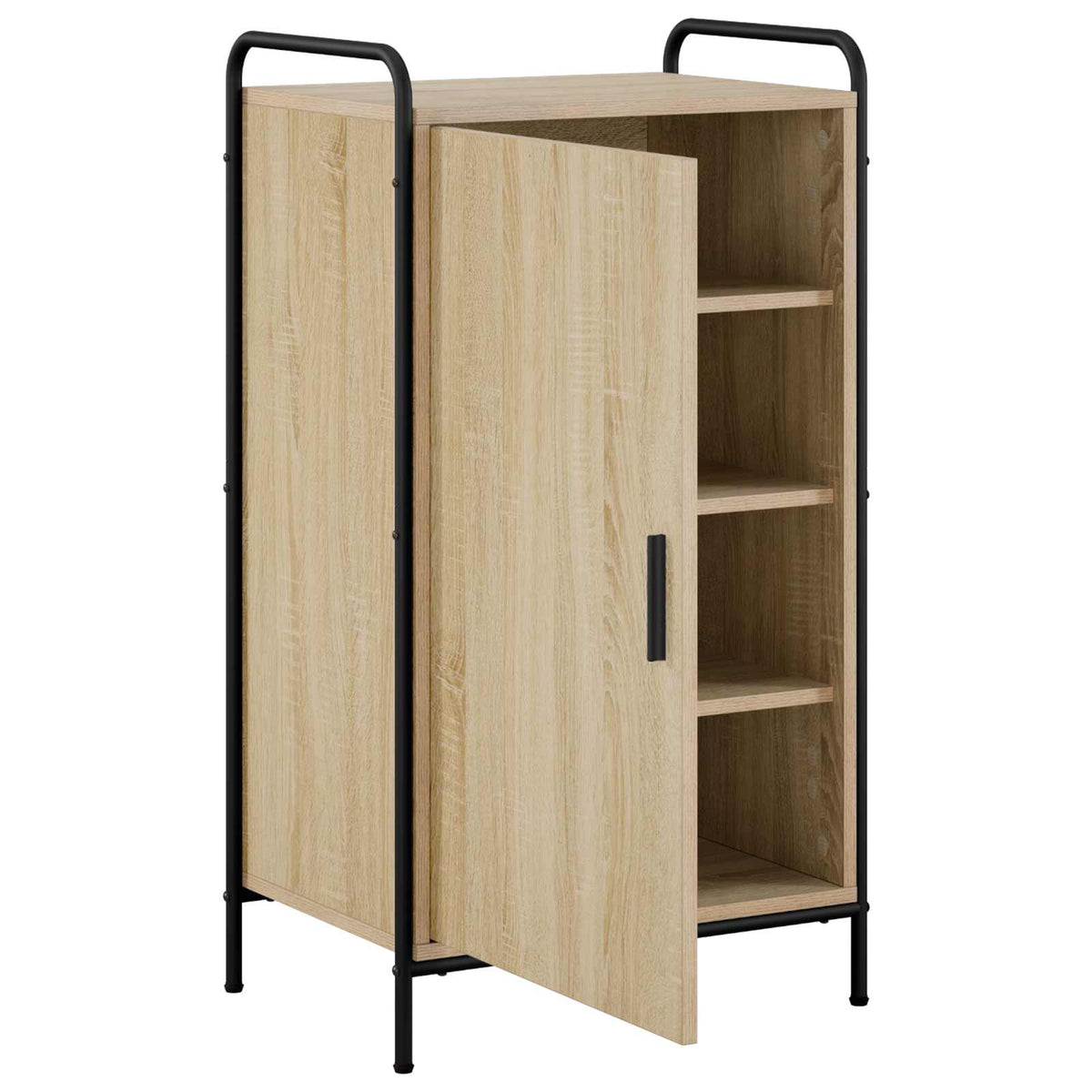 vidaXL Szafka na buty 51 x 36,5 x 93 cm Drewno inżynieryjne dąb Sonoma