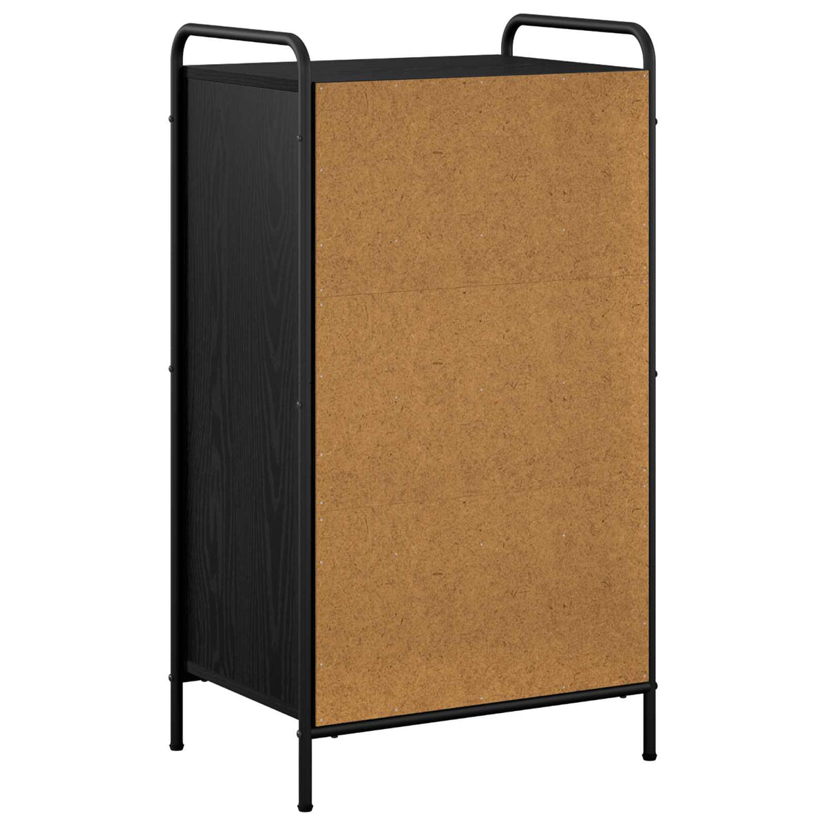 vidaXL Szafka na buty 51 x 36,5 x 93 cm Drewno inżynieryjne Czarny dąb