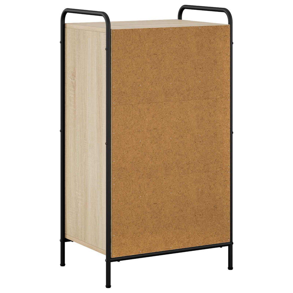 vidaXL Szafka na buty 51 x 36,5 x 93 cm Drewno inżynieryjne dąb Sonoma
