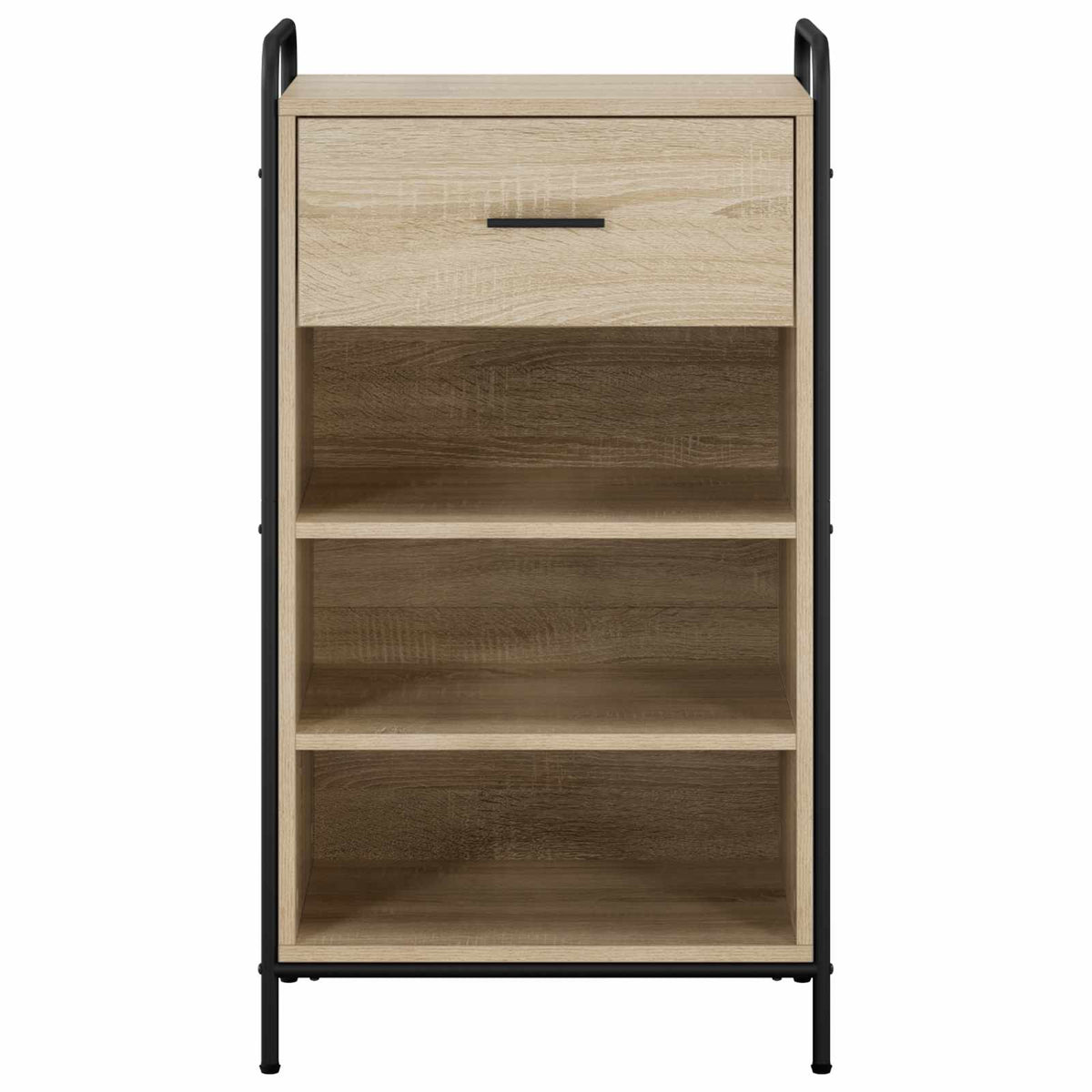 vidaXL Szafka na buty 51 x 36,5 x 93 cm Drewno inżynieryjne dąb Sonoma