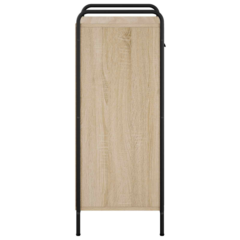vidaXL Szafka na buty 51 x 36,5 x 93 cm Drewno inżynieryjne dąb Sonoma