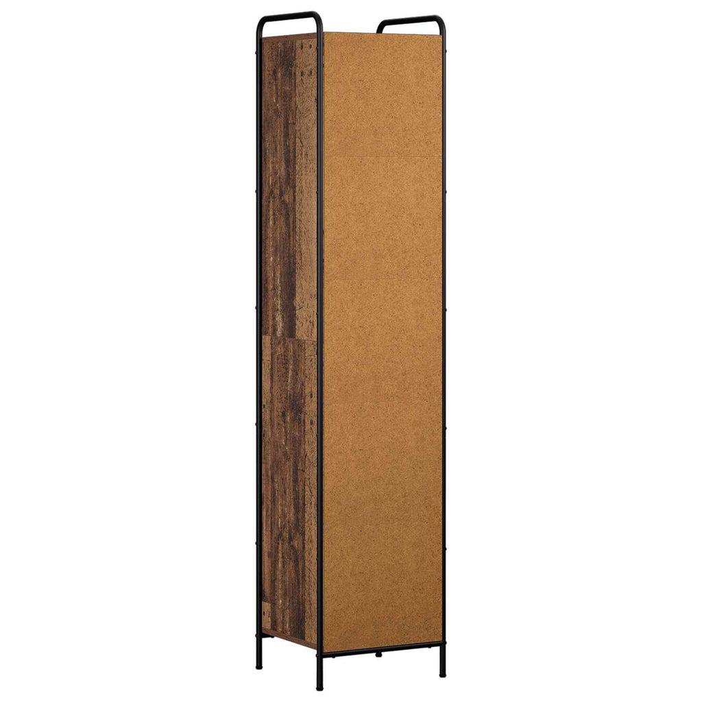vidaXL Szafka Łazienkowa Stare drewno 46 x 36 x 181 cm