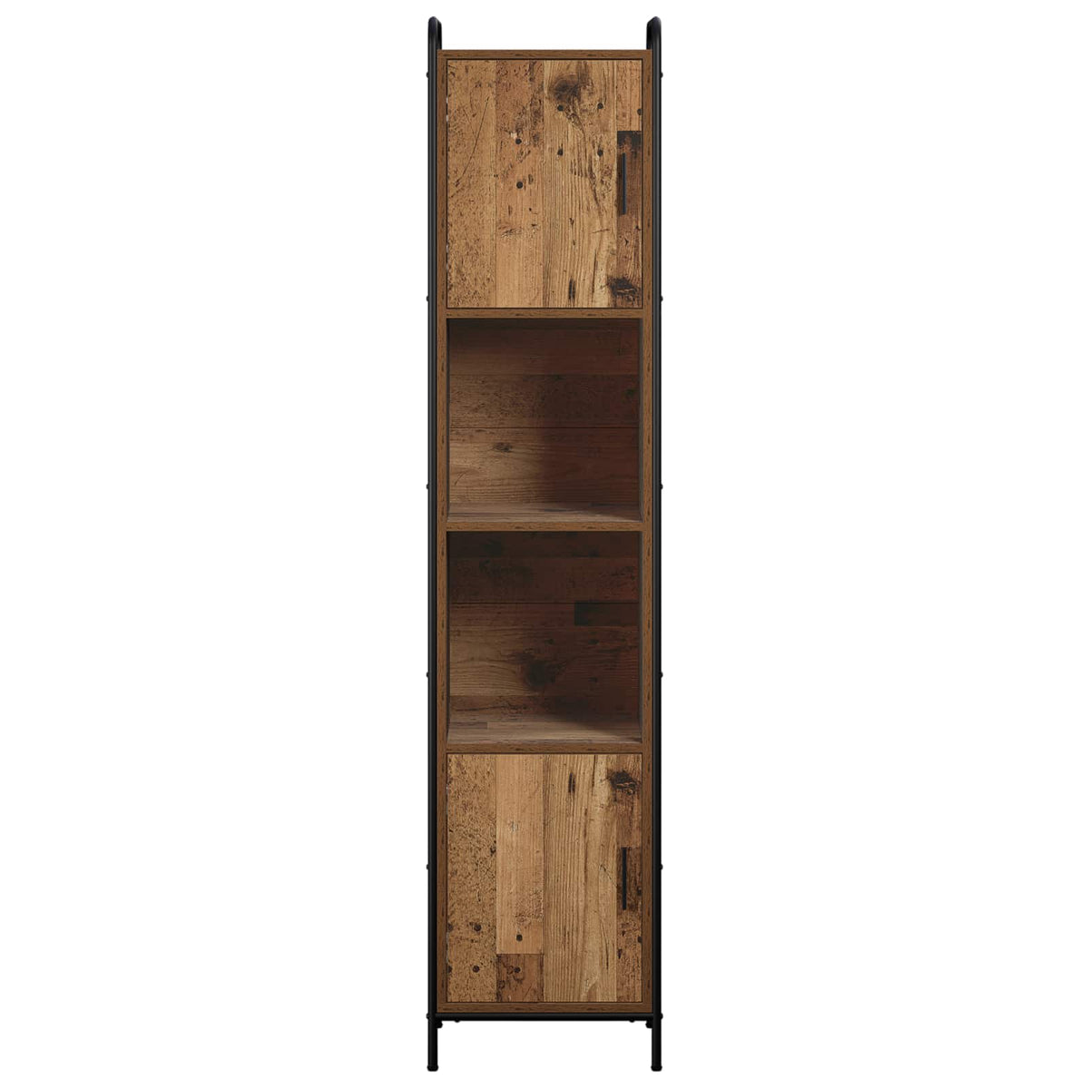 vidaXL Szafka Łazienkowa Stare drewno 46 x 36 x 181 cm