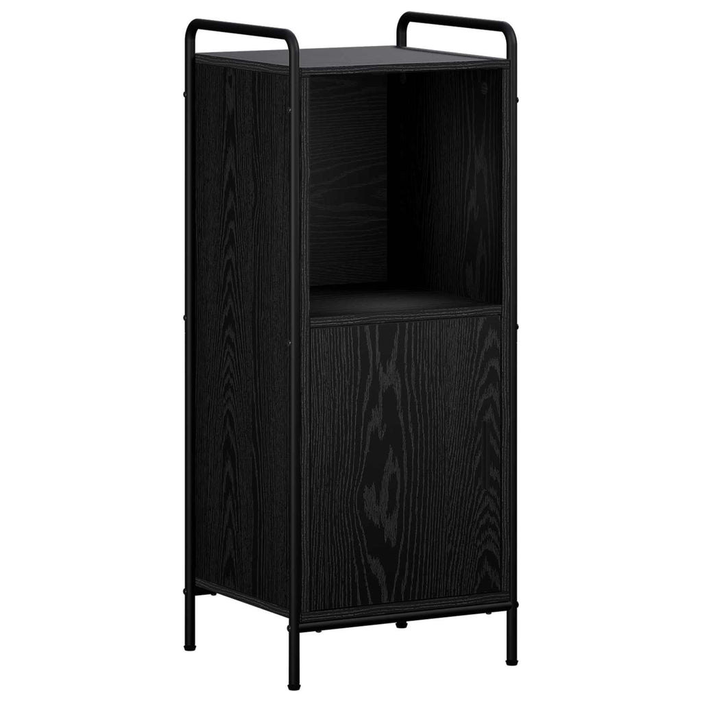 vidaXL Szafka Łazienkowa Czarny dąb 40 x 36 x 99,5 cm