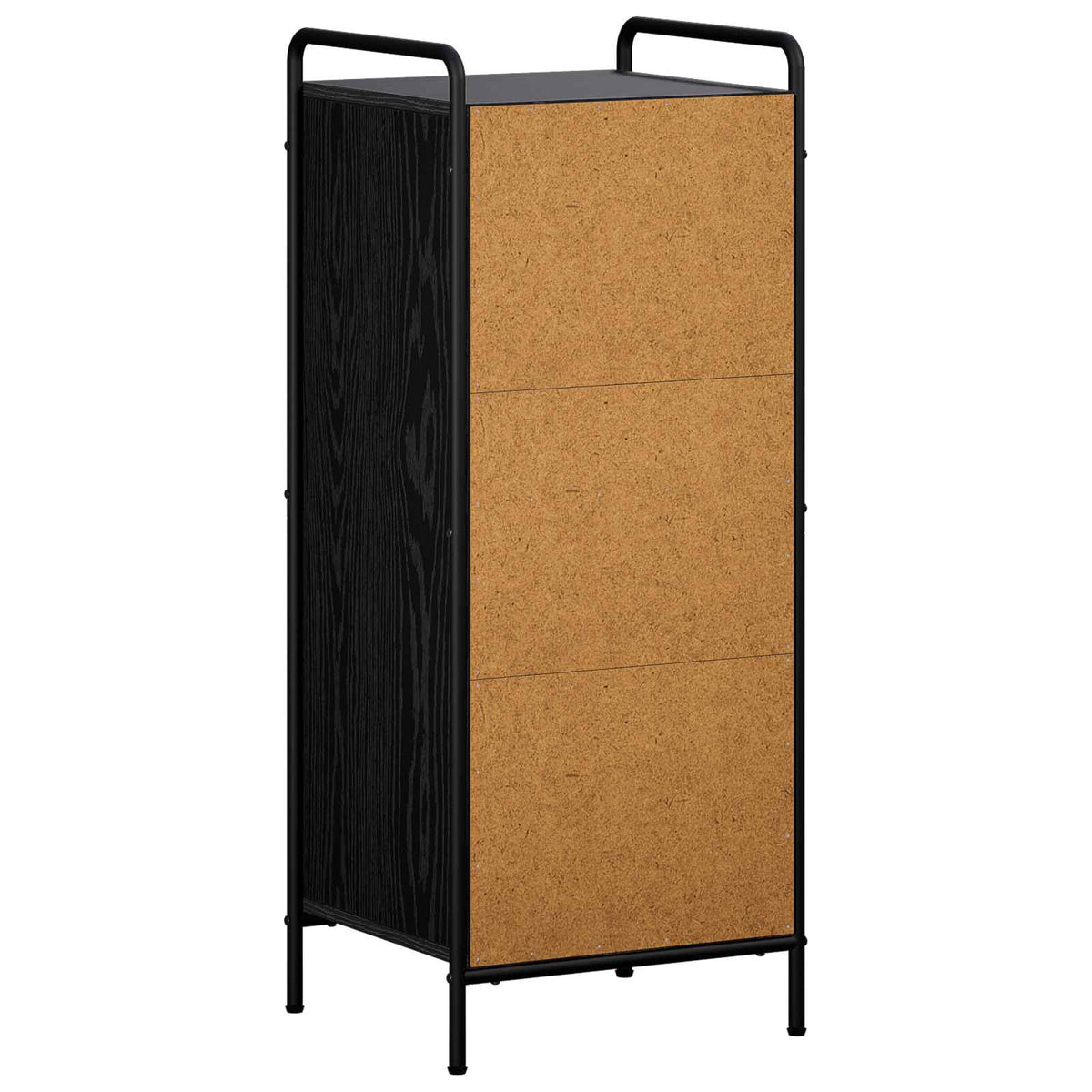 vidaXL Szafka Łazienkowa Czarny dąb 40 x 36 x 99,5 cm