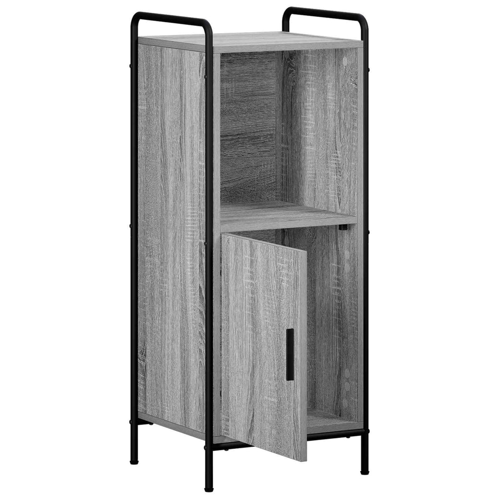 vidaXL Szafka Łazienkowa Szary Sonoma 40 x 36 x 99,5 cm