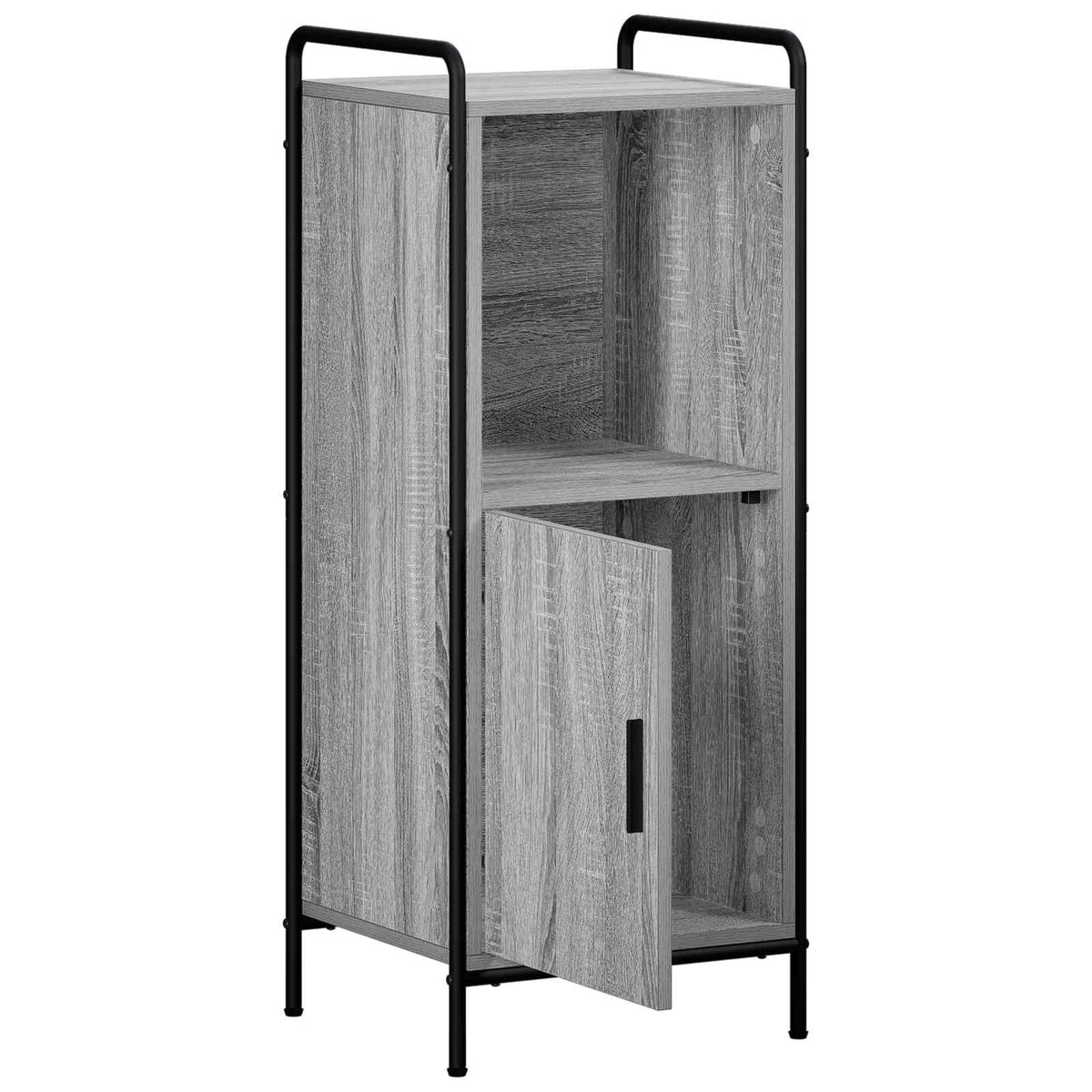 vidaXL Szafka Łazienkowa Szary Sonoma 40 x 36 x 99,5 cm