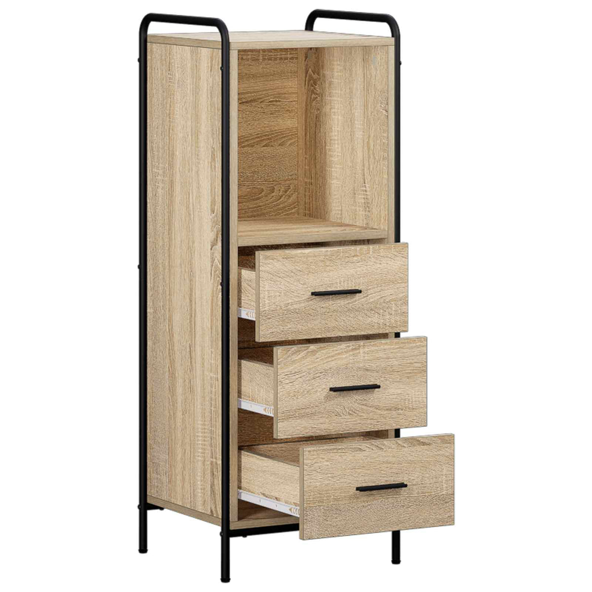 vidaXL Szafka Łazienkowa dąb Sonoma 40 x 36 x 109,5 cm