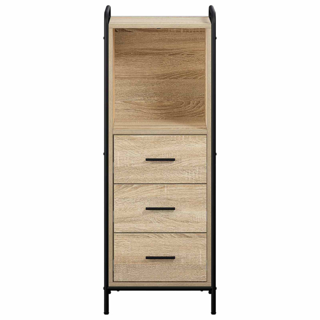 vidaXL Szafka Łazienkowa dąb Sonoma 40 x 36 x 109,5 cm
