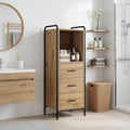 vidaXL Szafka Łazienkowa Dąb artisan 40 x 36 x 109,5 cm
