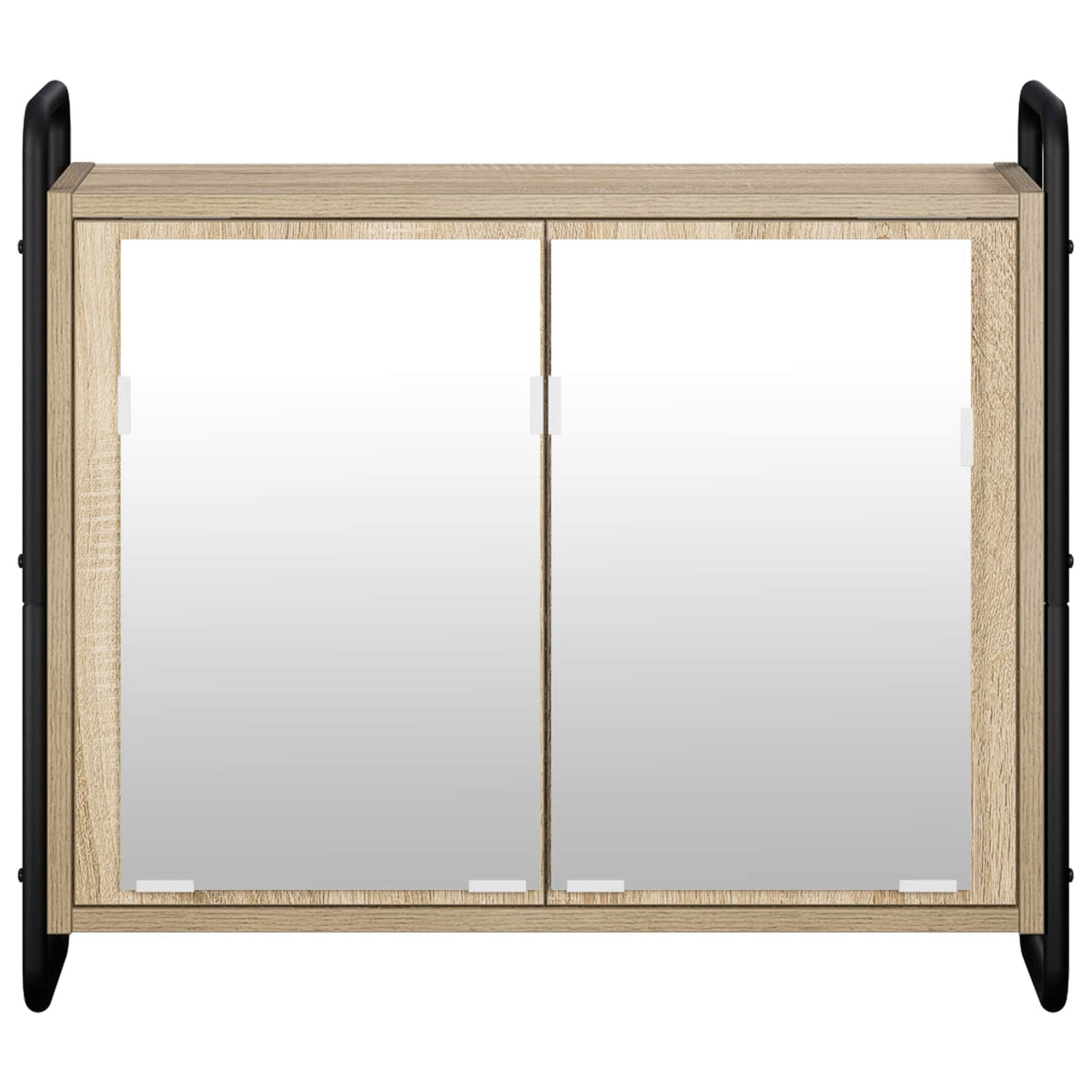 vidaXL Wisząca szafka łazienkowa dąb Sonoma 64 x 20 x 56,5 cm