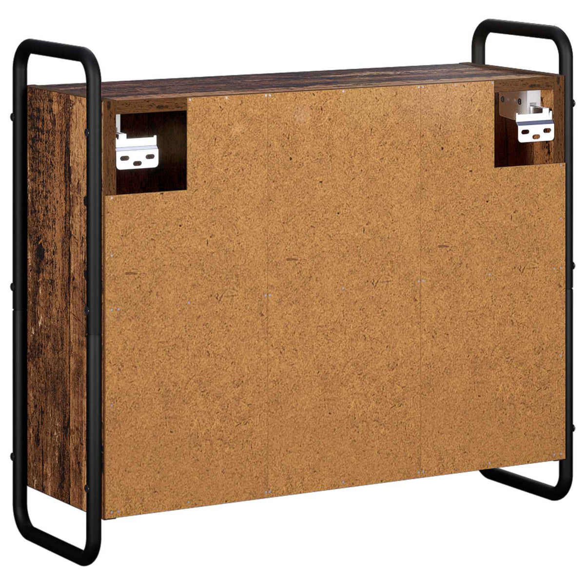 vidaXL Wisząca szafka łazienkowa Stare drewno 64 x 20 x 56,5 cm