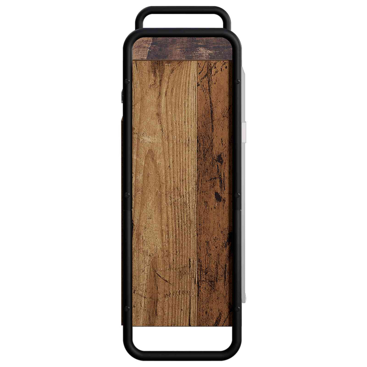 vidaXL Wisząca szafka łazienkowa Stare drewno 64 x 20 x 56,5 cm