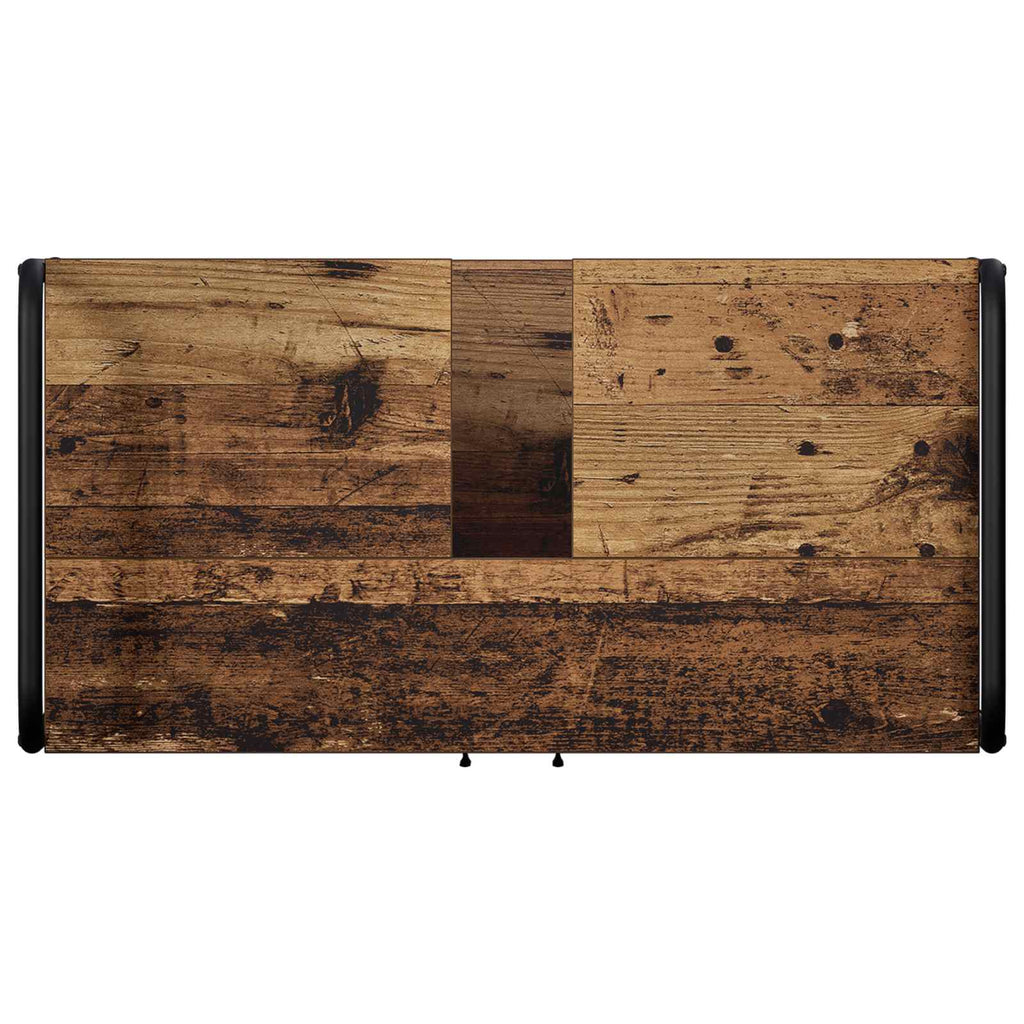 vidaXL Szafka Łazienkowa Stare drewno 65,5 x 34 x 61 cm