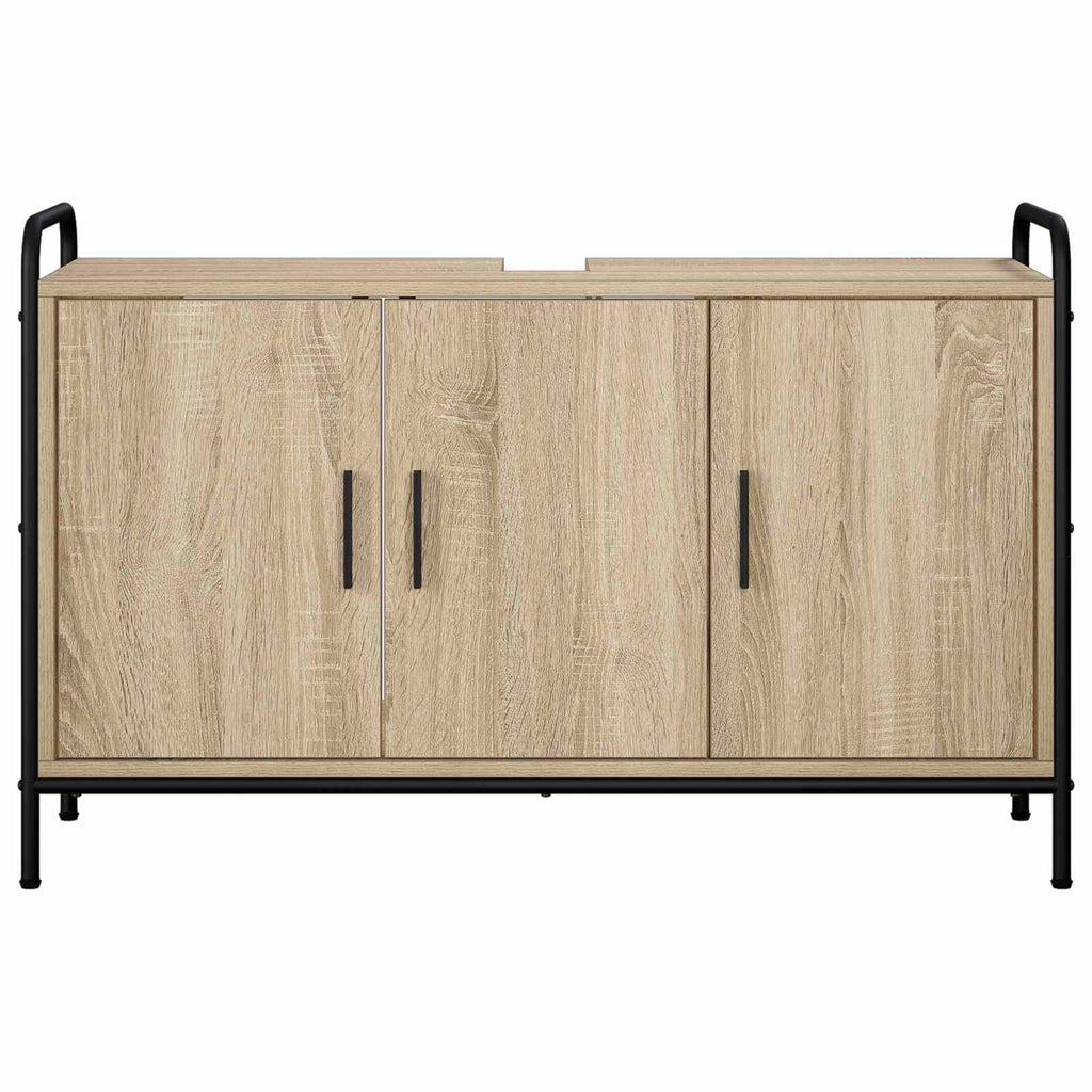 vidaXL Szafka Łazienkowa dąb Sonoma 95 x 34 x 61 cm