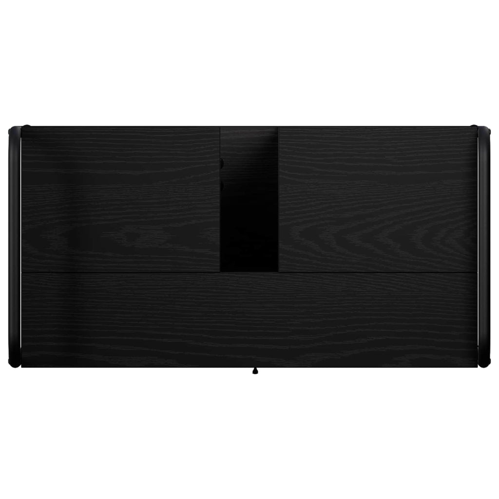 vidaXL Szafka Łazienkowa Czarny dąb 65,5 x 34 x 61 cm