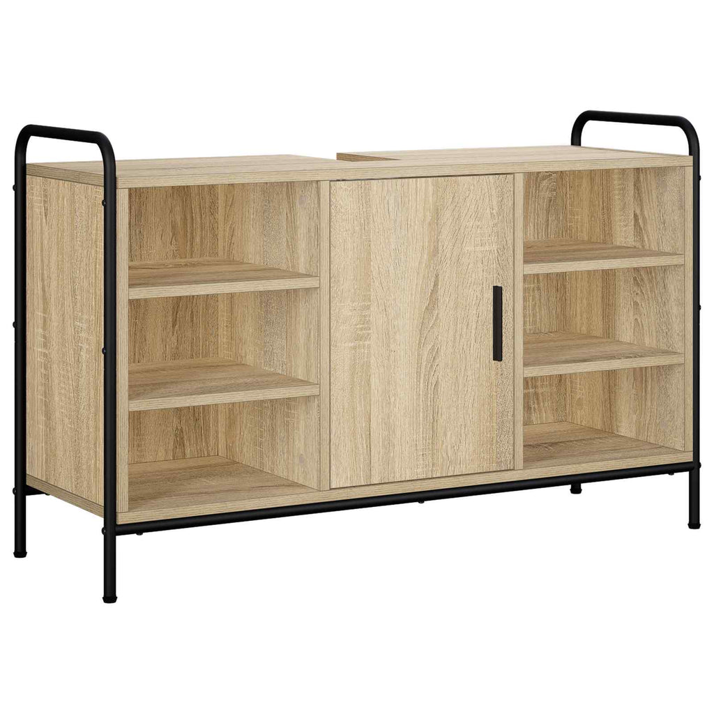 vidaXL Szafka Łazienkowa dąb Sonoma 95 x 34 x 61 cm