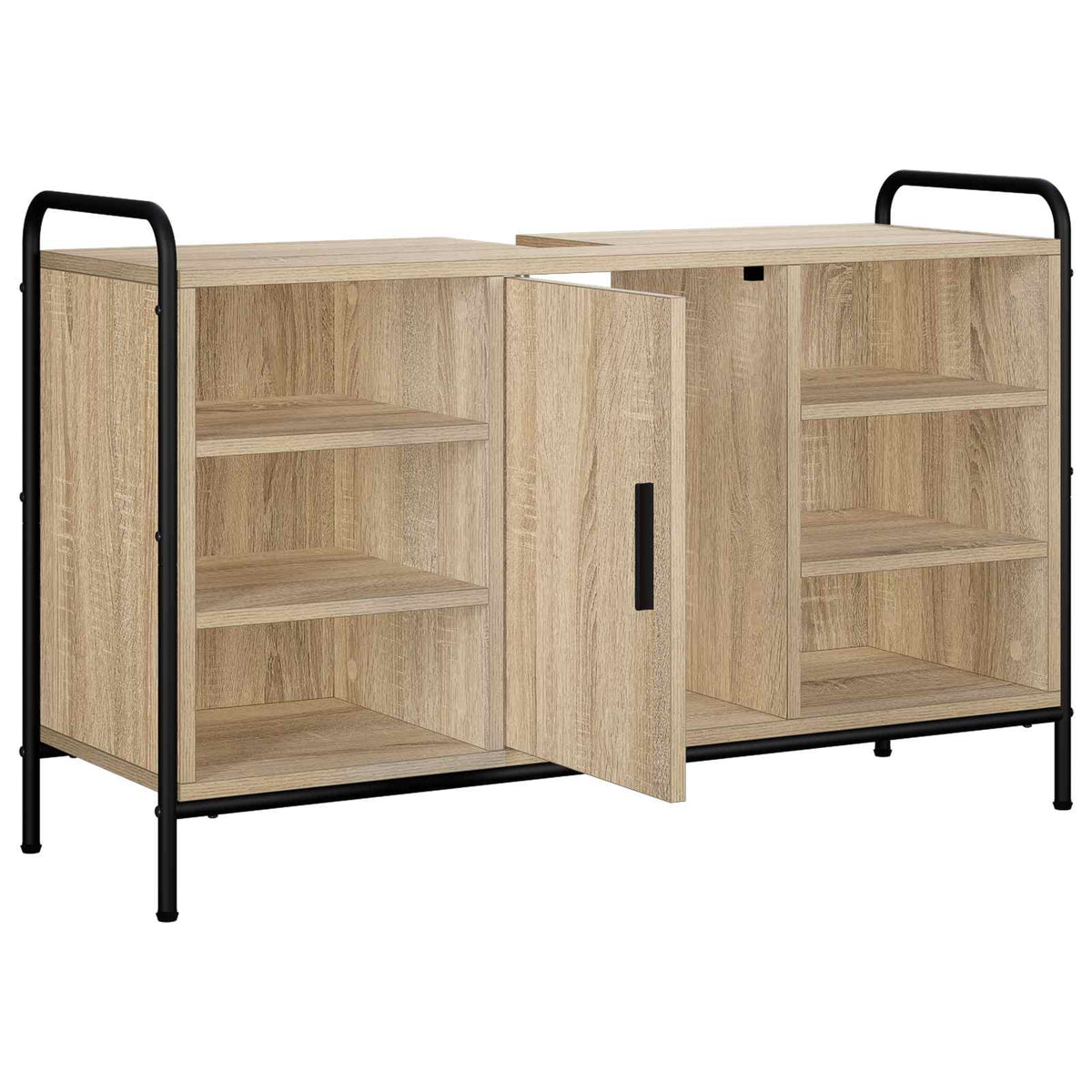 vidaXL Szafka Łazienkowa dąb Sonoma 95 x 34 x 61 cm