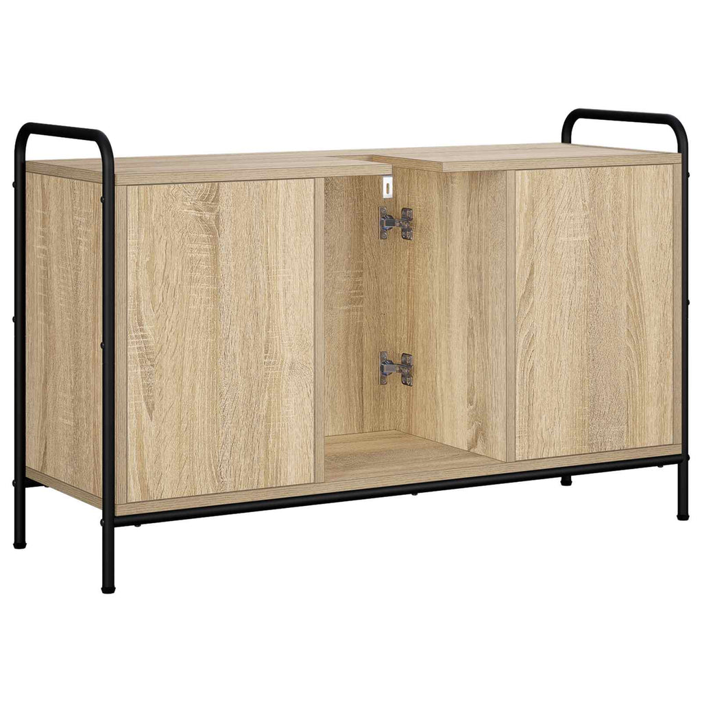 vidaXL Szafka Łazienkowa dąb Sonoma 95 x 34 x 61 cm