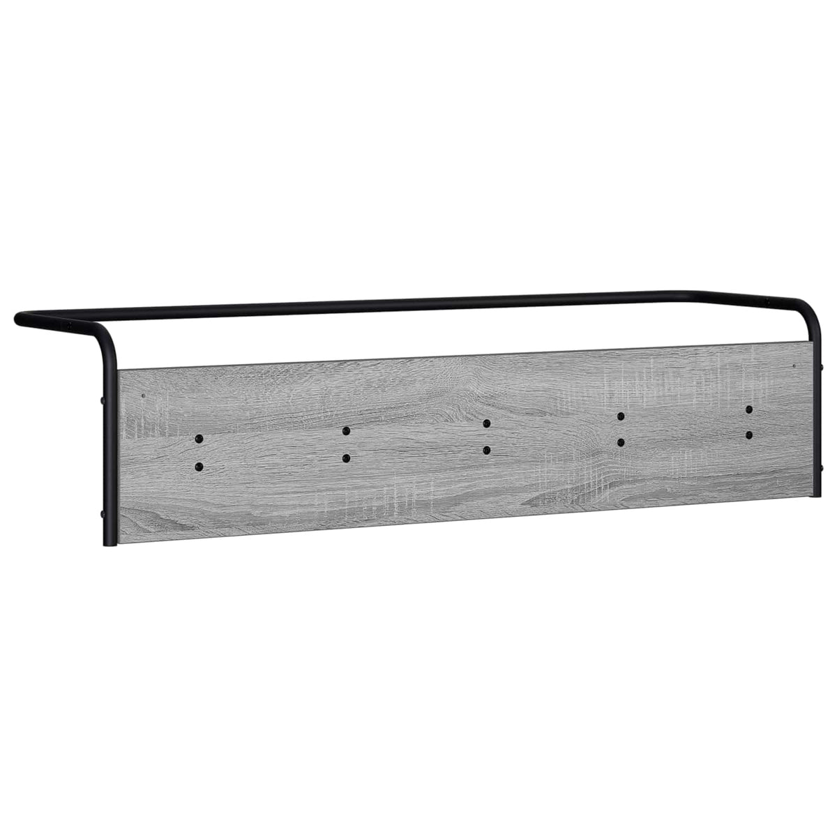 vidaXL Wieszak na płaszcze Szary Sonoma 100 x 30 x 25 cm