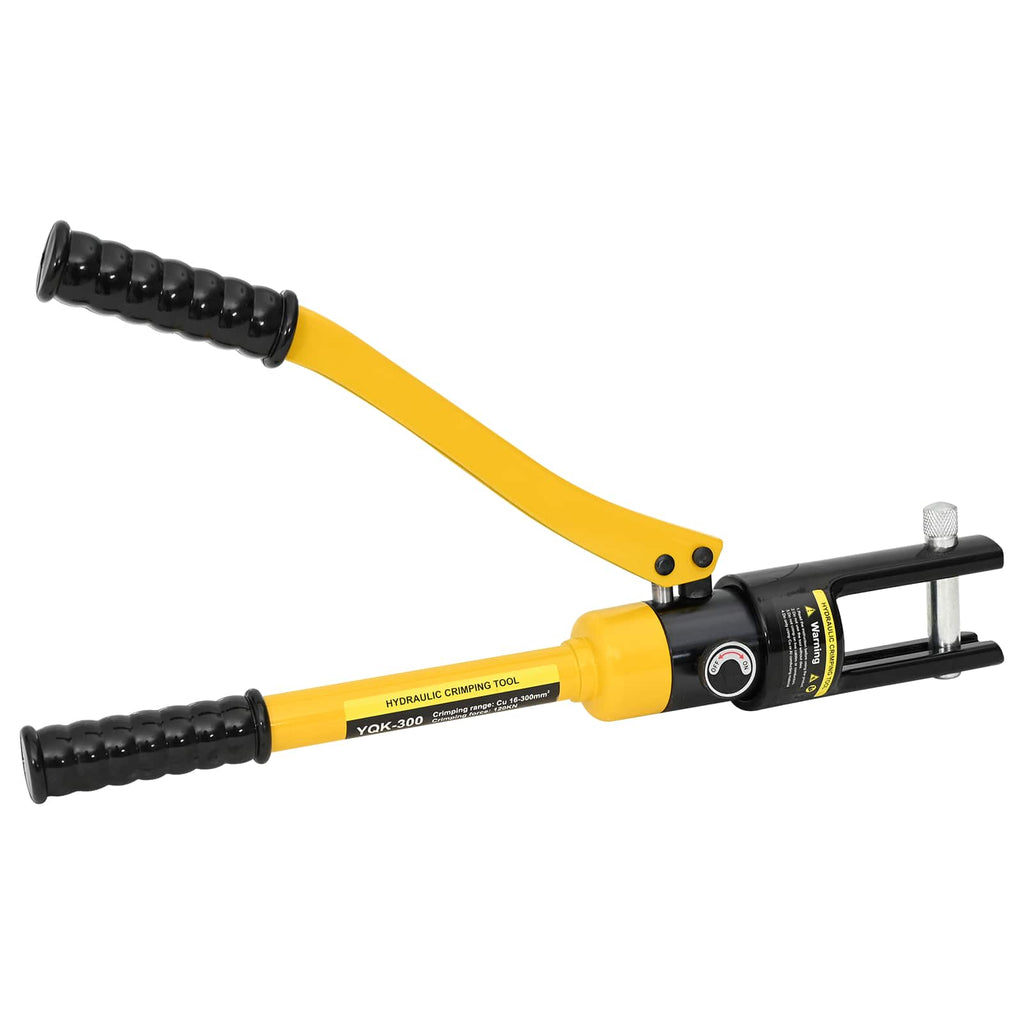 vidaXL Hydrauliczne narzędzie do zaciskania kabli 12 T 10-300 mm² Stal