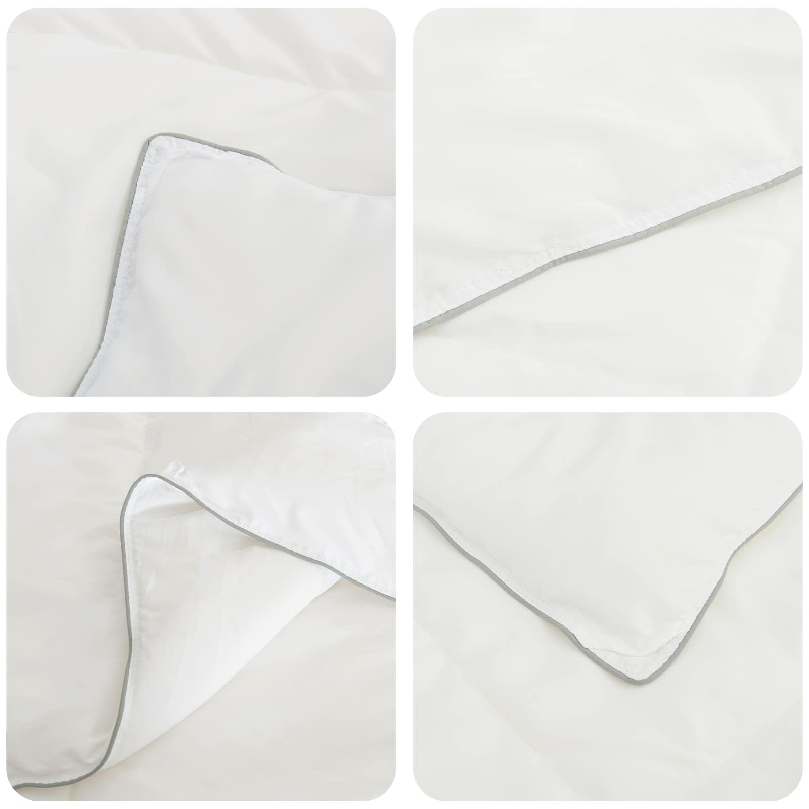 vidaXL Kołdra TRIER 135x220 cm Lato 140 GSM 100% wełna australijska