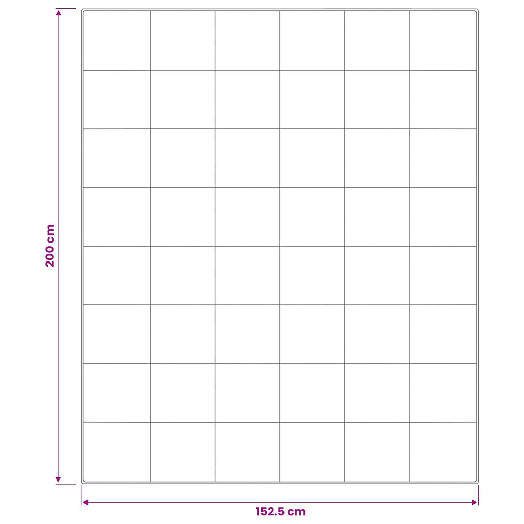 vidaXL Kołdra TRIER 150x200 cm 4 pory roku 220 GSM Biały