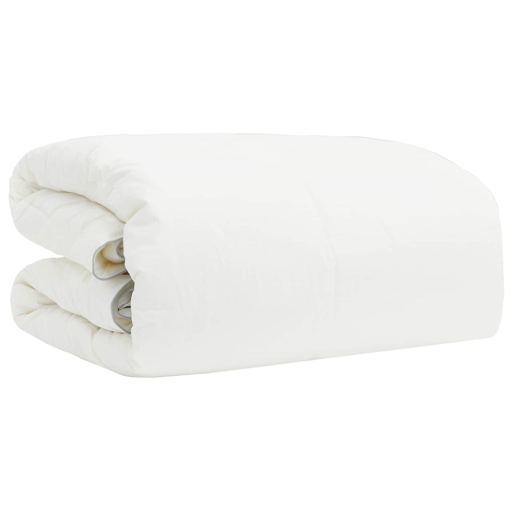 vidaXL Kołdra TRIER 200x220cm 4 pory roku 140+220GSM Biały