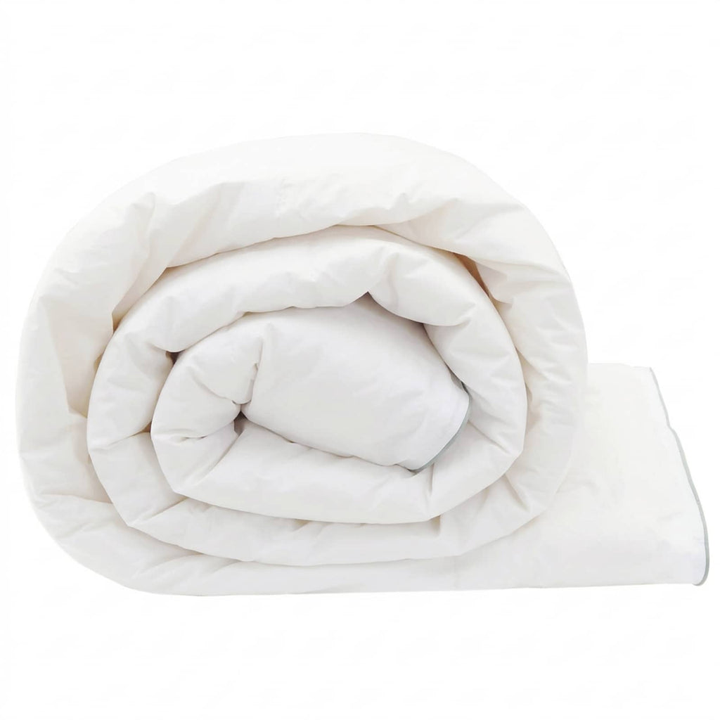 vidaXL Kołdra 135x220 cm Zima 450 GSM Wełna australijska Biały