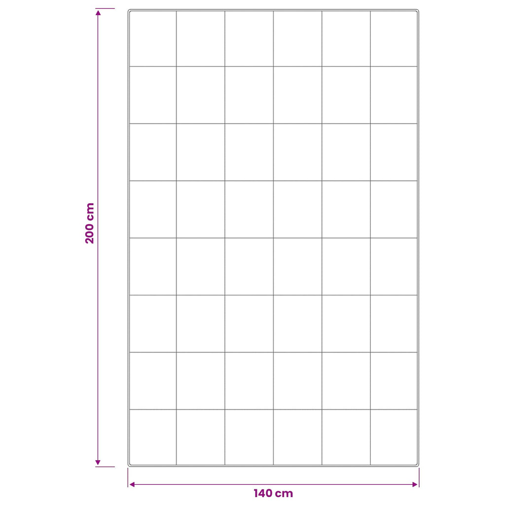 vidaXL Kołdra 140x200 cm 4 pory roku 200+300 GSM Wełna australijska