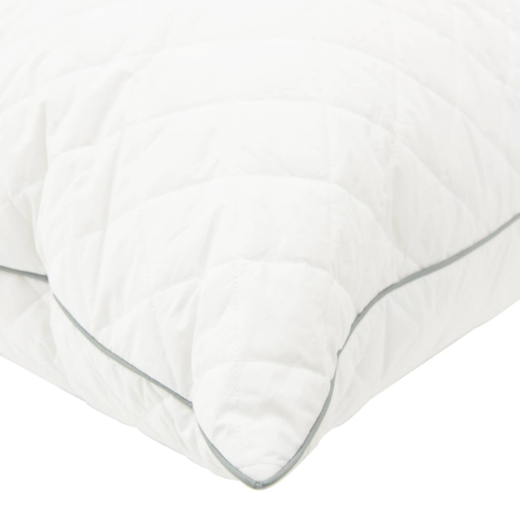 vidaXL Poduszka FULDA 2 pcs 60 x 60 cm 100% puch i pierze gęsie Biały