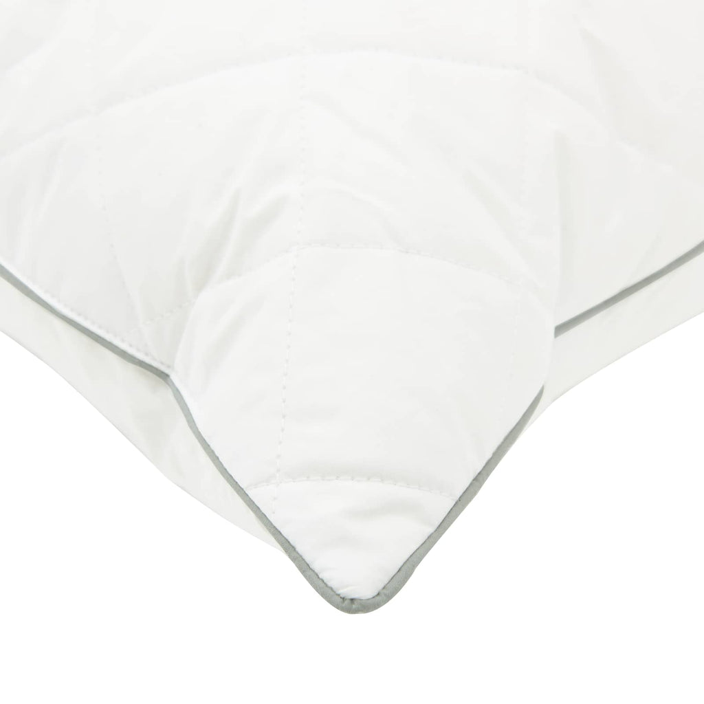 vidaXL Poduszka FULDA 2 pcs 60 x 70 cm 100% puch i pierze gęsie Biały