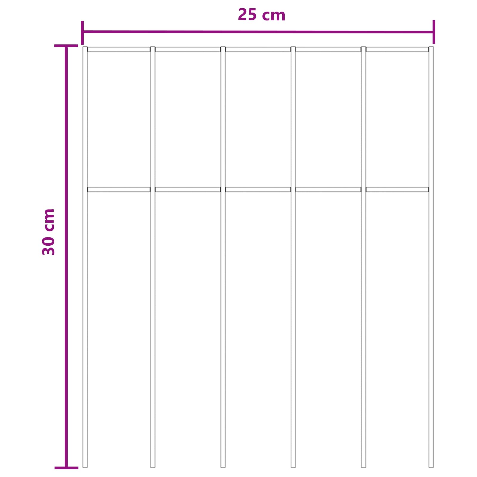 vidaXL Panel ogrodzeniowy 24 pcs Stal ocynkowana srebrny