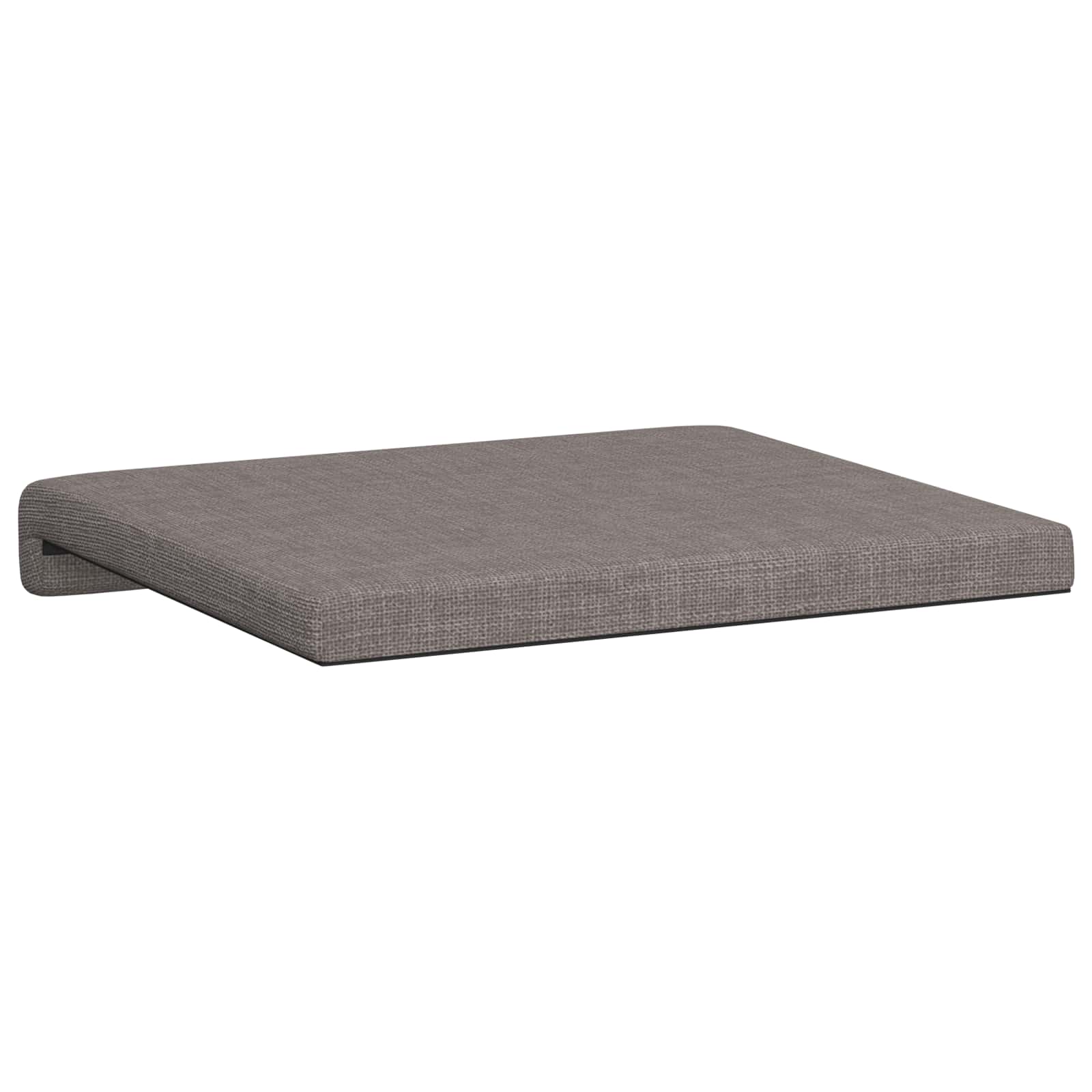 vidaXL Poduszka na ławkę 2 pcs tkanina Ciemnoszary Głębokość 35 cm