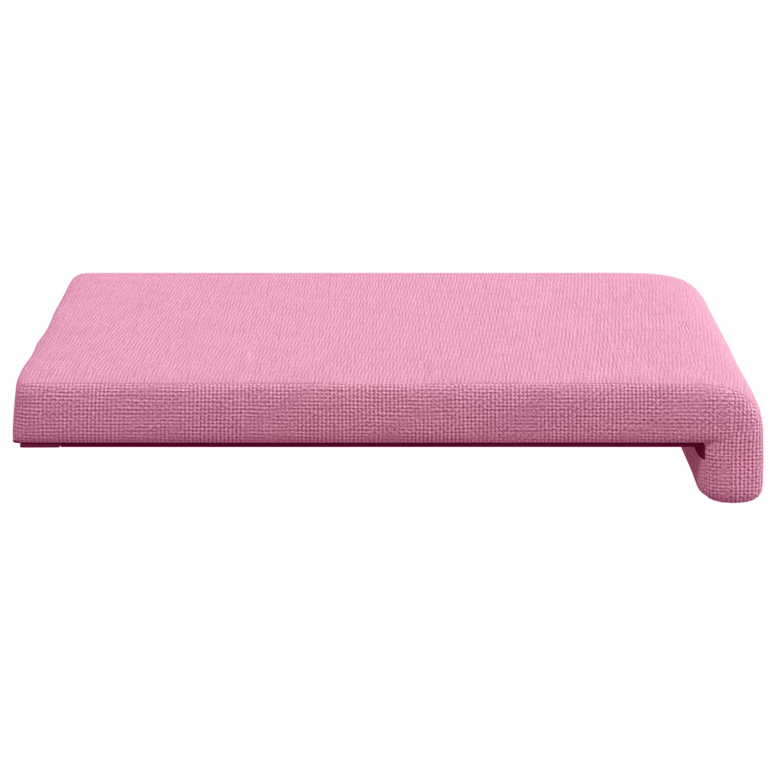 vidaXL Poduszka na ławkę 2 pcs tkanina różowy Głębokość 35 cm