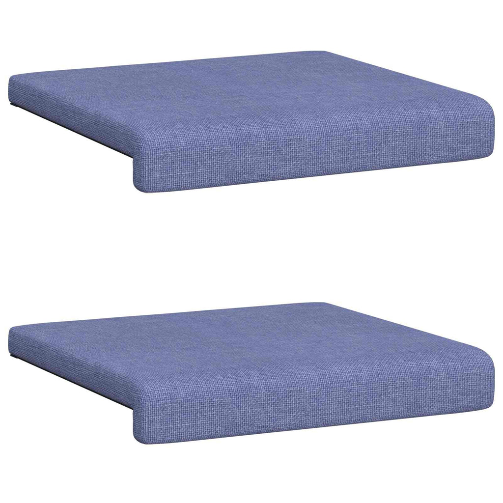 vidaXL Poduszka na ławkę 2 pcs tkanina Niebieski dżins Głębokość 35 cm