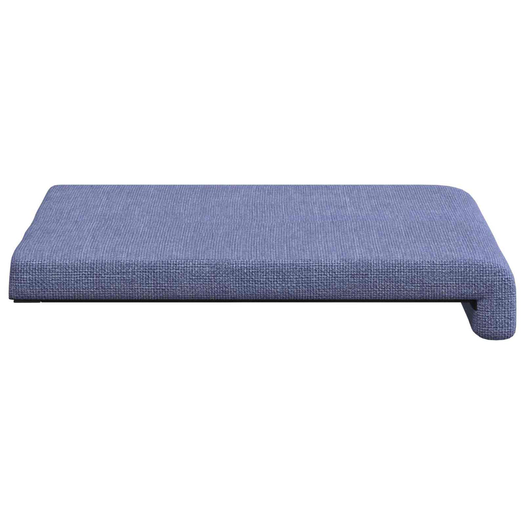 vidaXL Poduszka na ławkę 2 pcs tkanina Niebieski dżins Głębokość 35 cm