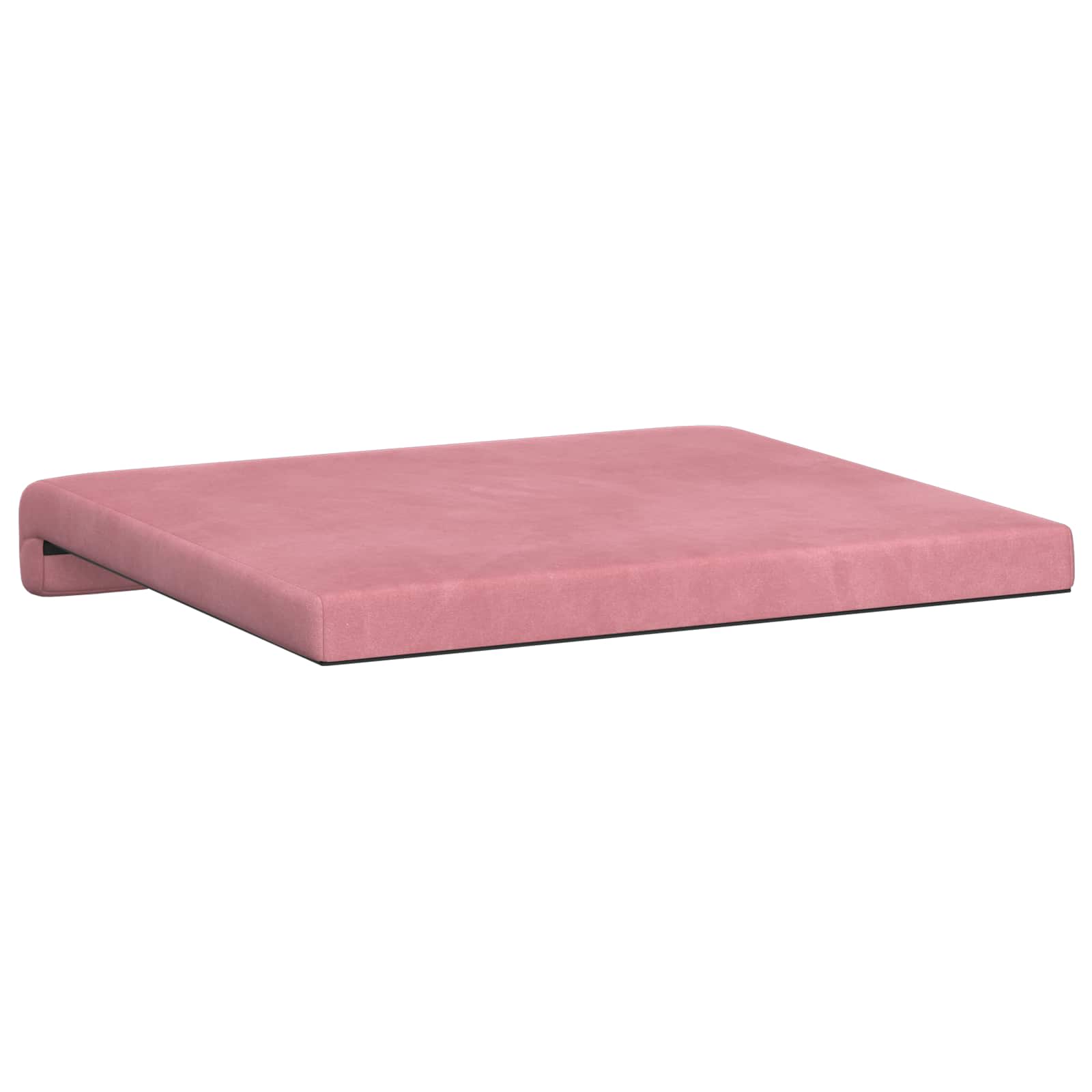 vidaXL Poduszka na ławkę 2 pcs Welur różowy Głębokość 35 cm