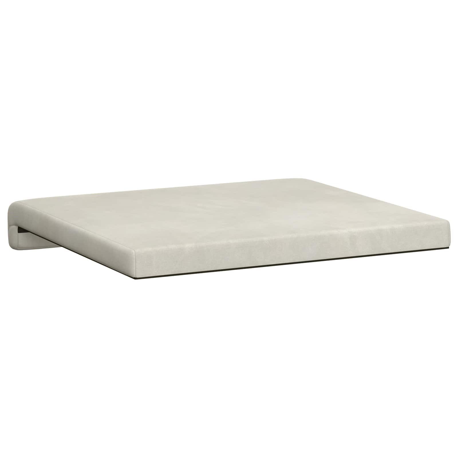 vidaXL Poduszka na ławkę 2 pcs Welur kremowy Głębokość 35 cm