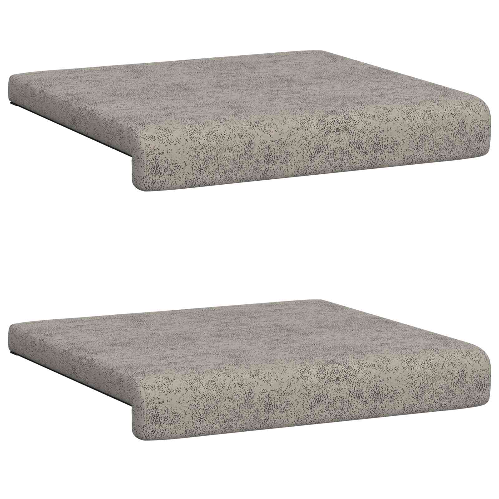 vidaXL Poduszka na ławkę 2 pcs Materiał zamszowy syntetyczny
