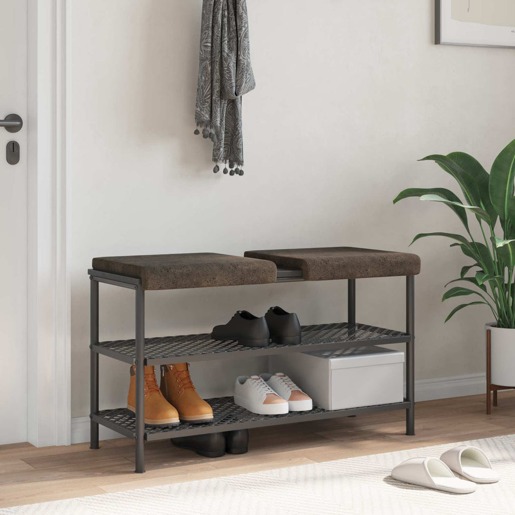 vidaXL Poduszka na ławkę 2 pcs Materiał zamszowy syntetyczny