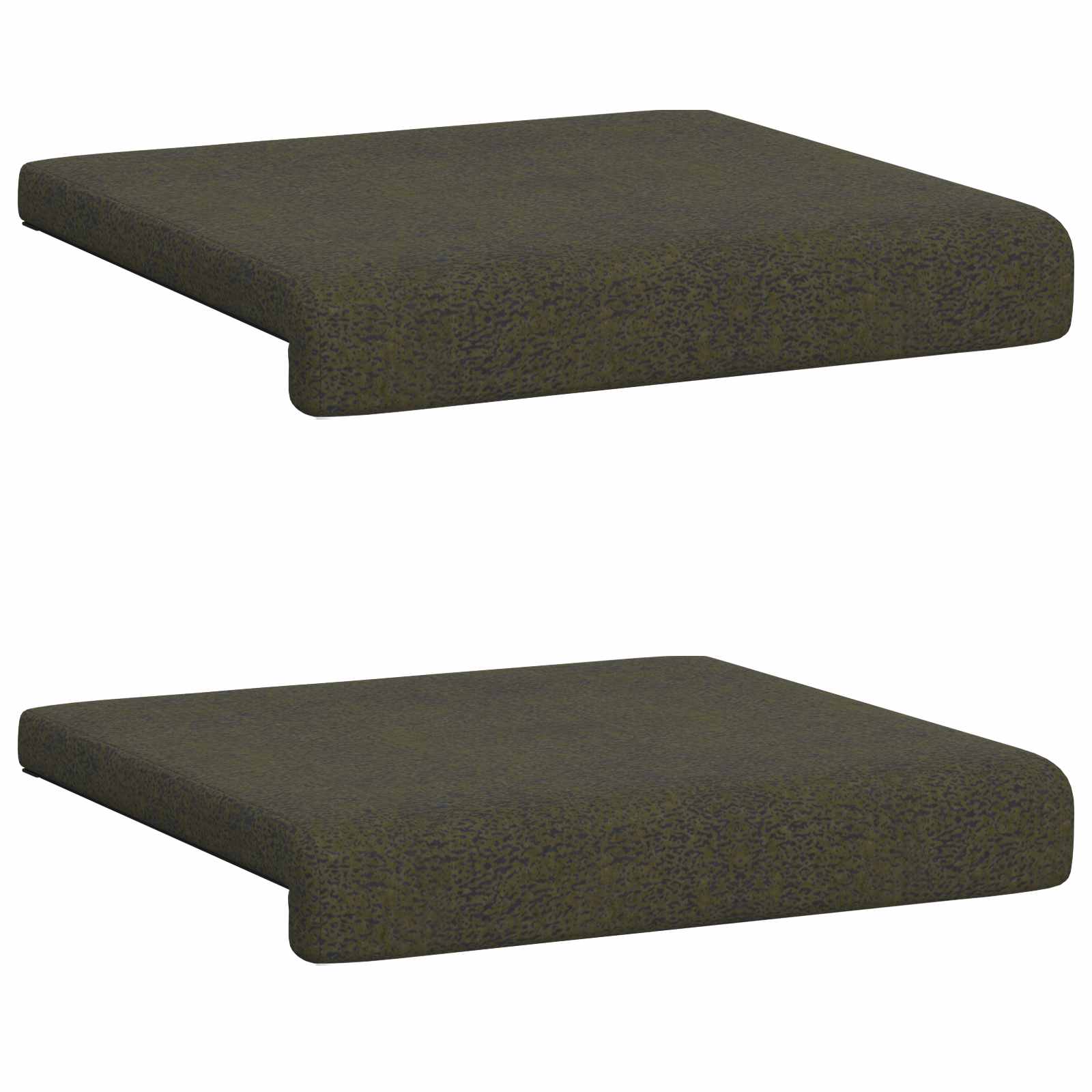 vidaXL Poduszka na ławkę 2 pcs Materiał zamszowy syntetyczny