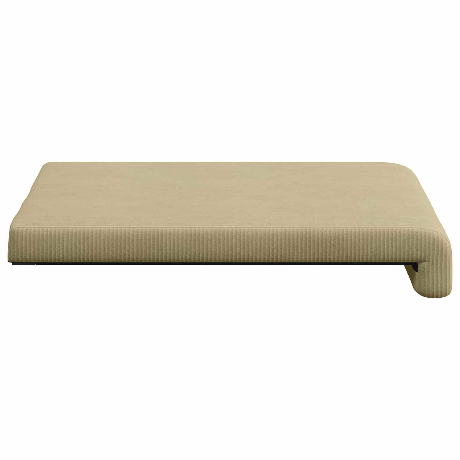 vidaXL Poduszka na ławkę 2 pcs sztruks Szary zielony Głębokość 35 cm