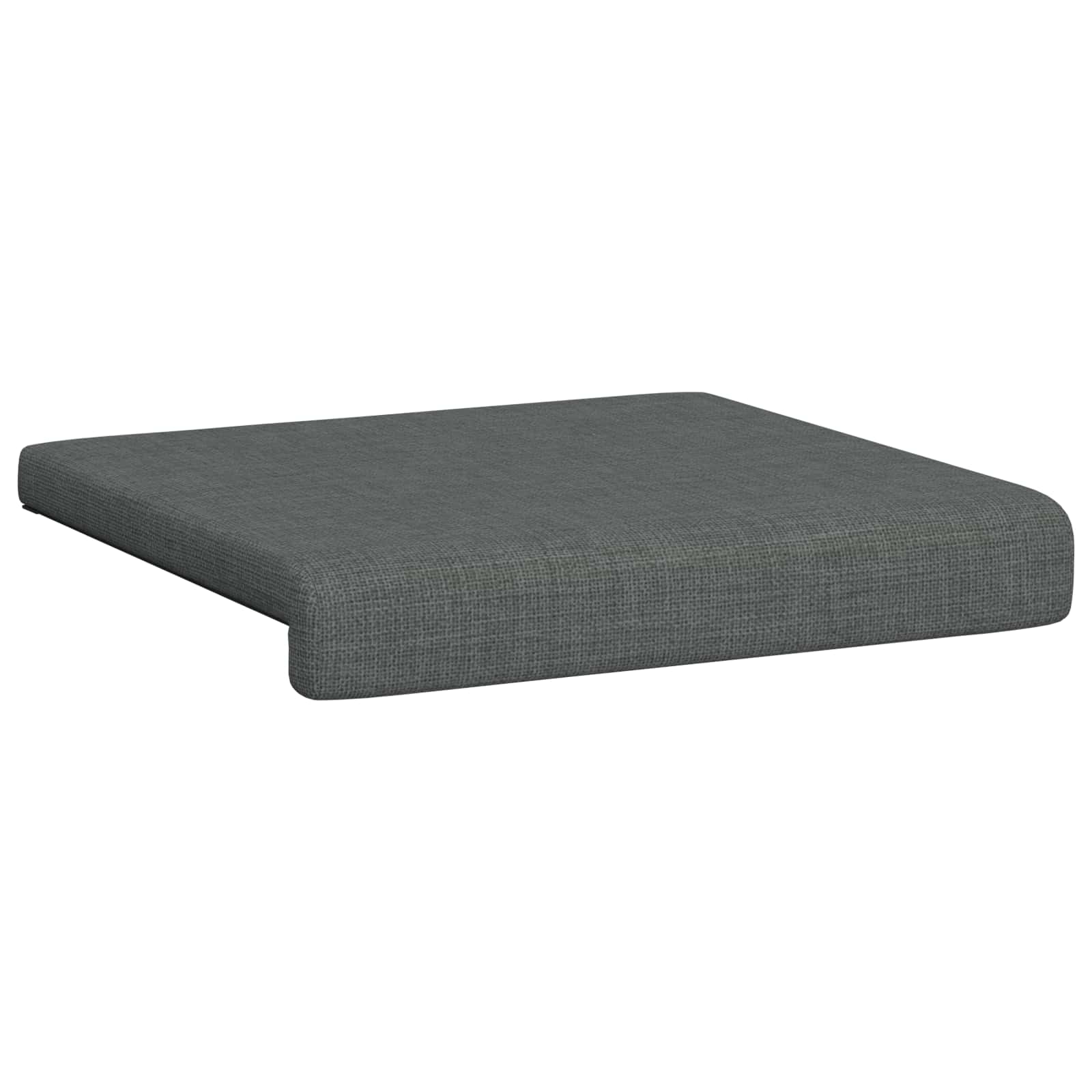 vidaXL Poduszka na ławkę 4 pcs tkanina ciemnoszary Głębokość 35 cm