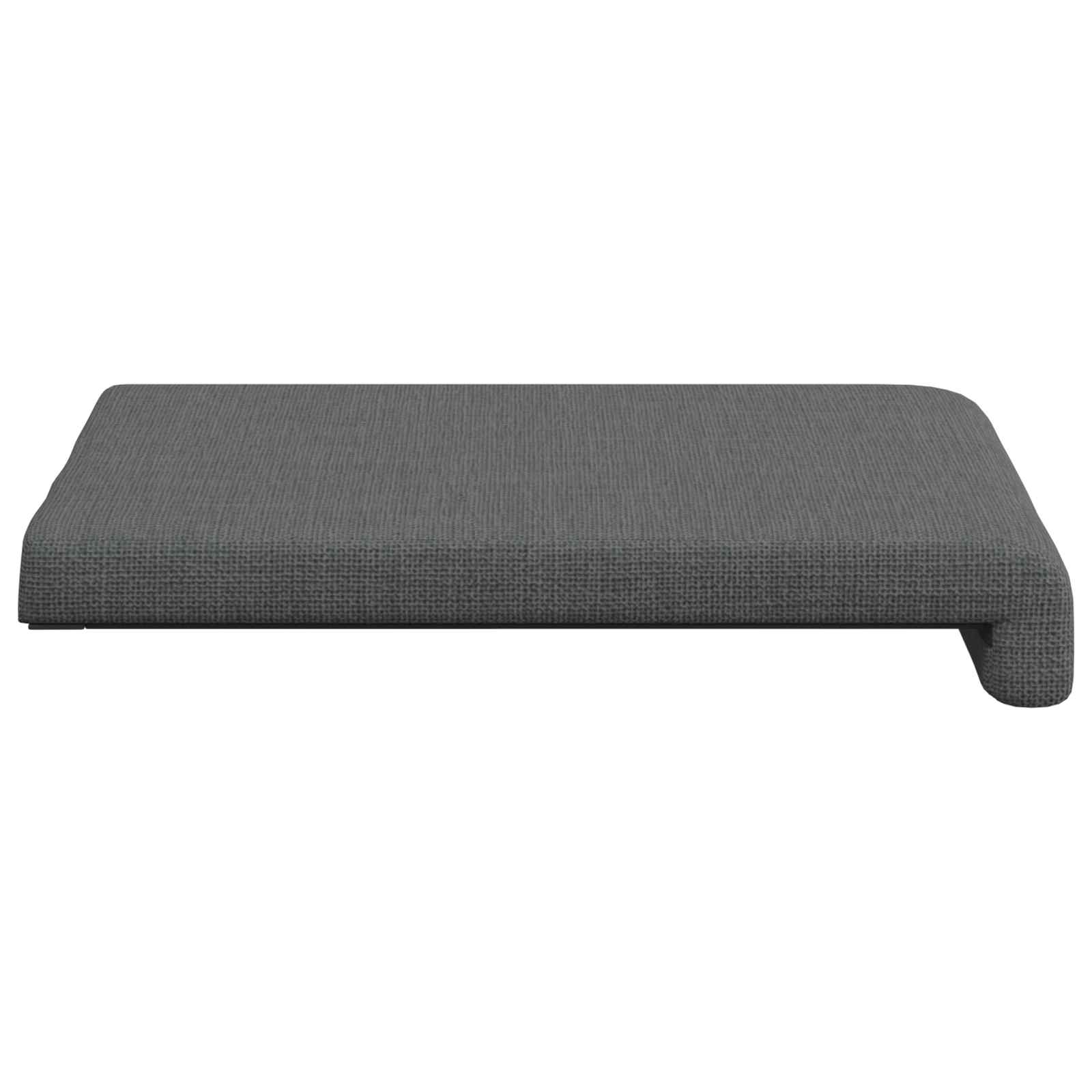 vidaXL Poduszka na ławkę 4 pcs tkanina ciemnoszary Głębokość 35 cm