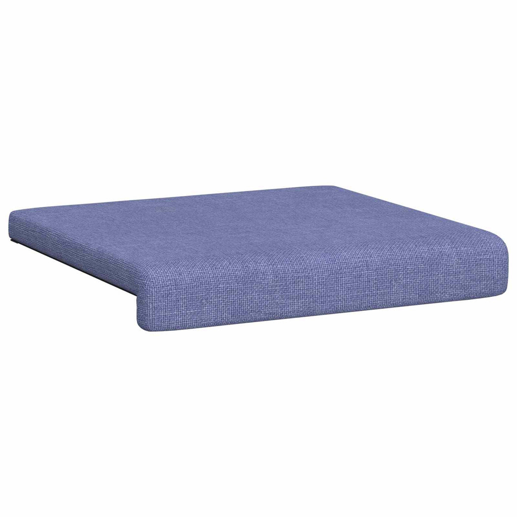 vidaXL Poduszka na ławkę 4 pcs tkanina Niebieski dżins Głębokość 35 cm