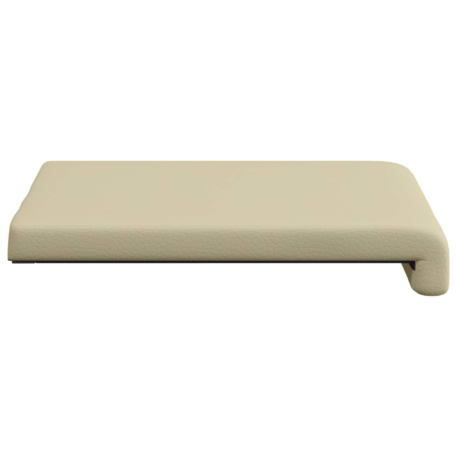 vidaXL Poduszka na ławkę 4 pcs Ekoskóra kremowy Głębokość 35 cm