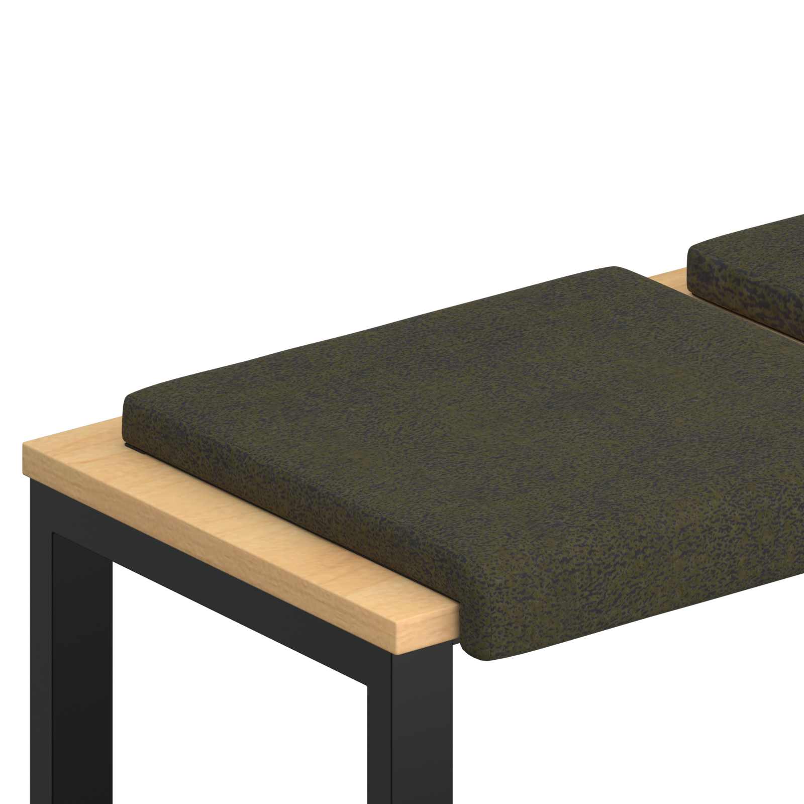 vidaXL Poduszka na ławkę 4 pcs Materiał zamszowy syntetyczny