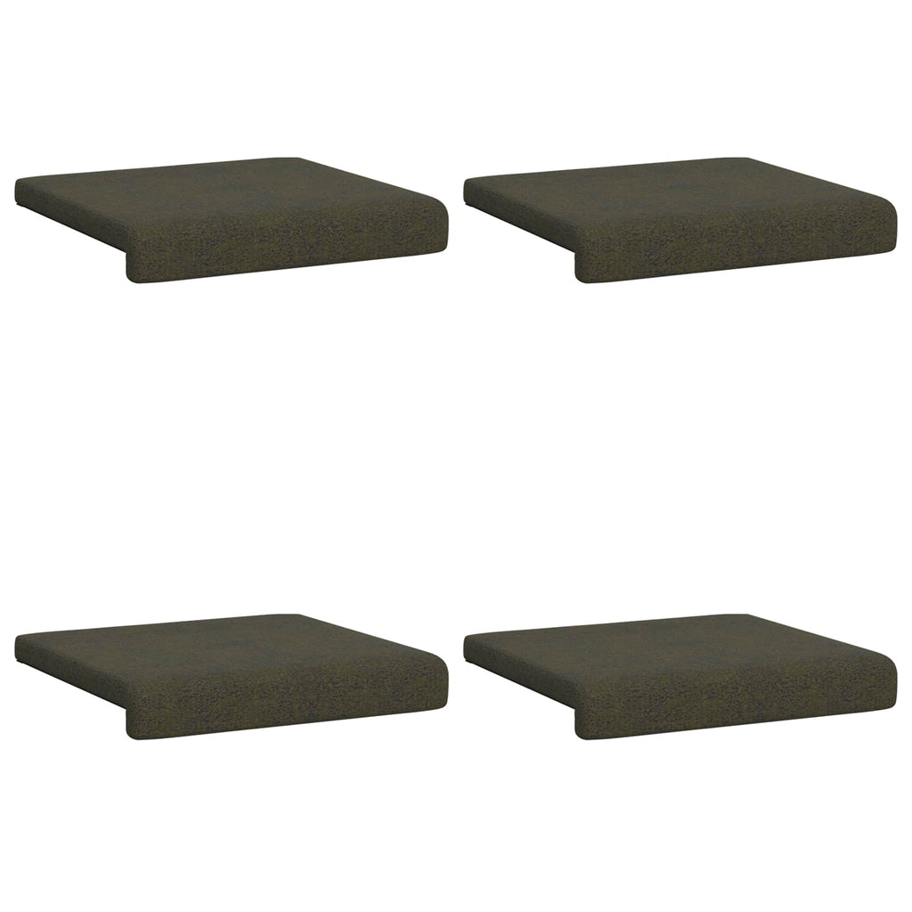 vidaXL Poduszka na ławkę 4 pcs Materiał zamszowy syntetyczny