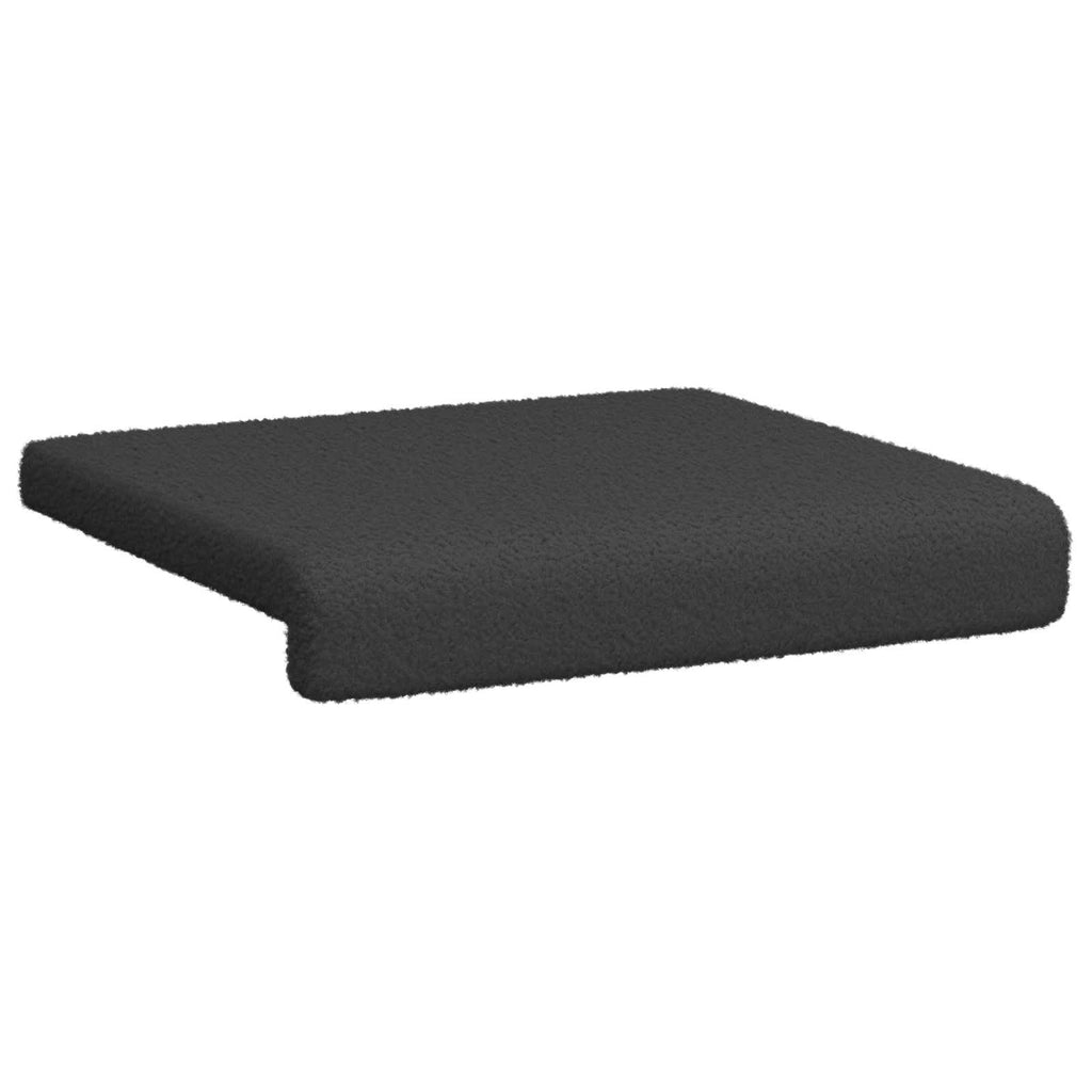 vidaXL Poduszka na ławkę 4 pcs Tkanina sherpa ciemnoszary